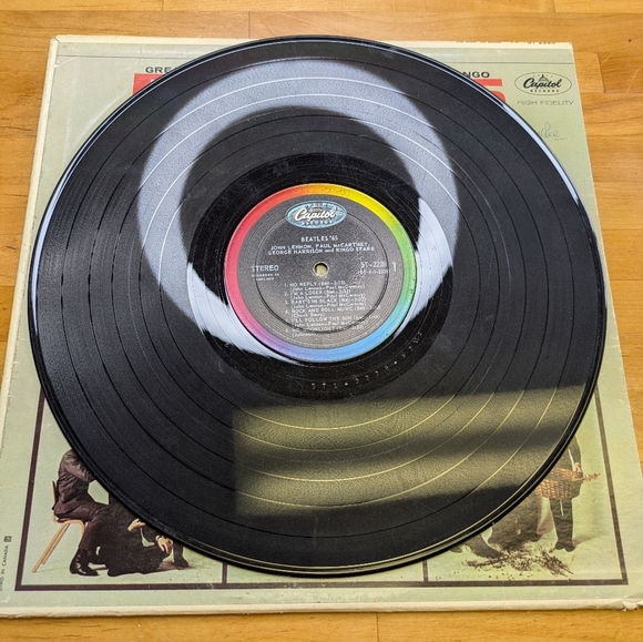 Beatles '65 Vinyl Record Album Cover Norh American Release - Picture 4 of 5